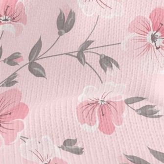 Noble Gradient Flowers Stretch Jersey
