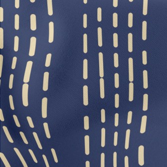 Intermittent Lines Lightweight Cotton Poplin