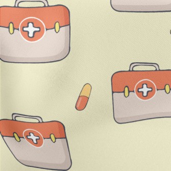 Emergency Medicine Kit Pills Lightweight Cotton Poplin