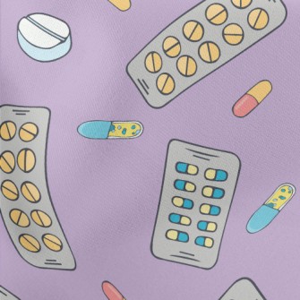 Essential Pills And Capsules Lightweight Cotton Poplin