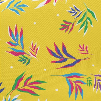 Exotic Leaves Midweight Cotton Poplin