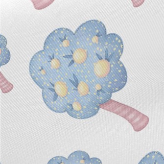 Fruit-bearing Trees Midweight Cotton Poplin