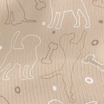 Puppy Training Silhouette Stretch Jersey