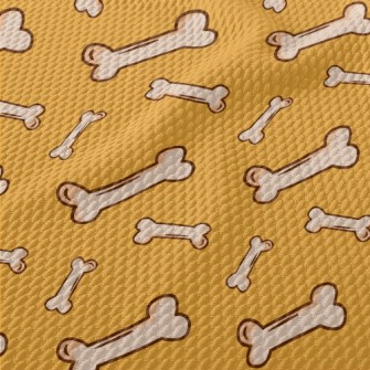 Cute Dog Bone Toy Birdseye Piqué
