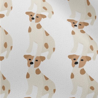 Simple Cute Puppy Chiffon