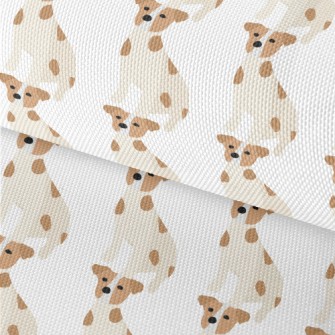 Simple Cute Puppy Waterproof Oxford