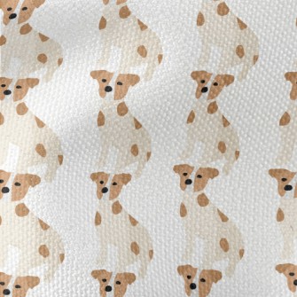 Simple Cute Puppy Waterproof Canvas