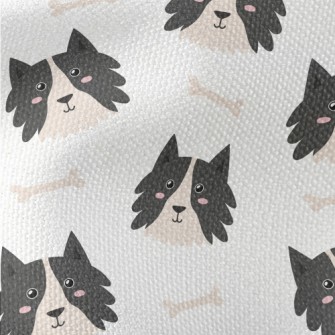 Smiling Shepherd Dog Waterproof Canvas