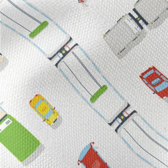 Transportation Top View Waterproof Canvas
