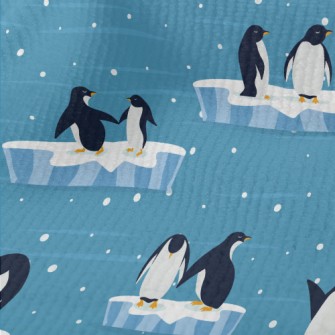 Cute Penguin Family Terry