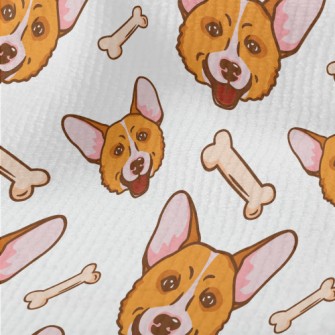 Corgi And Dog Bones Terry
