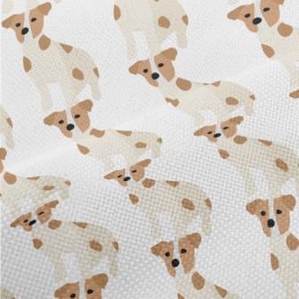 Simple Cute Puppy Performance Linen
