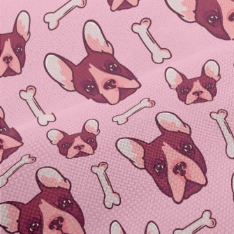 Dog And Dog Bone Toys Performance Linen