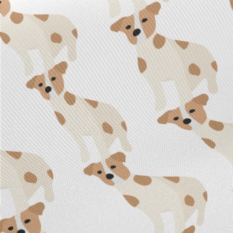 Simple Cute Puppy Twill