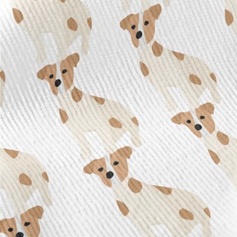 Simple Cute Puppy Standard Corduroy