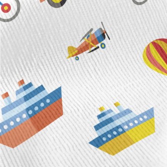 Cartoon Style Transportation Standard Corduroy