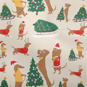 Dachshund Christmas Dobby