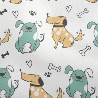 Cartoon Style Cute Puppy Dobby
