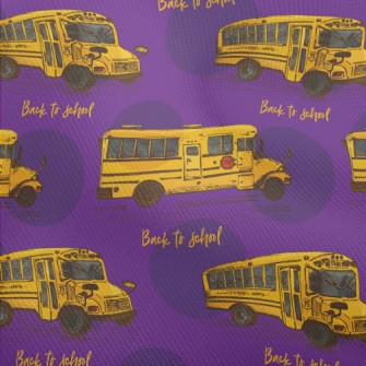 Yellow School Bus On The First Dobby