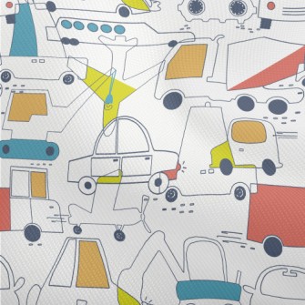 Simple Lines Transportation Dobby
