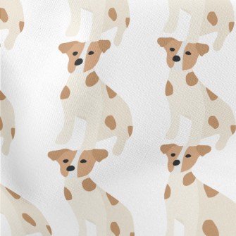 Simple Cute Puppy Stretch Ponte