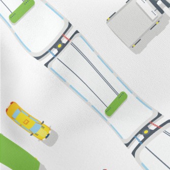 Transportation Top View Stretch Ponte