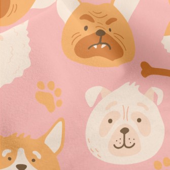 Cartoon Pet Puppy Micro Fleece