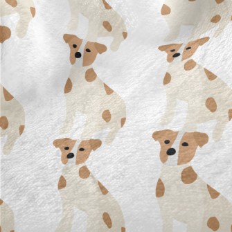 Simple Cute Puppy Minky