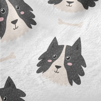 Smiling Shepherd Dog Minky