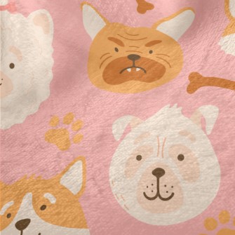 Cartoon Pet Puppy Minky