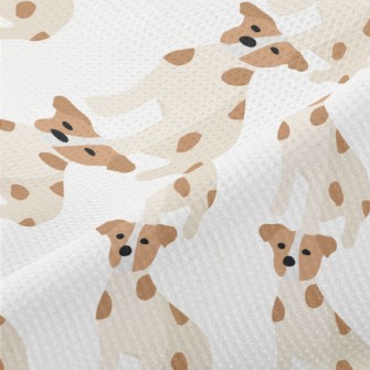 Simple Cute Puppy Piqué