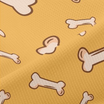 Cute Dog Bone Toy Piqué