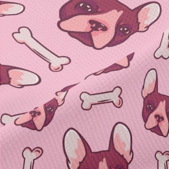 Dog And Dog Bone Toys Piqué