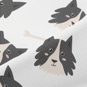 Smiling Shepherd Dog Piqué