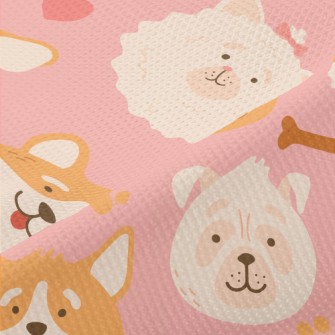 Cartoon Pet Puppy Piqué