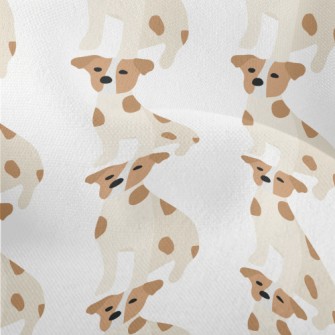 Simple Cute Puppy Lightweight Performance Linen