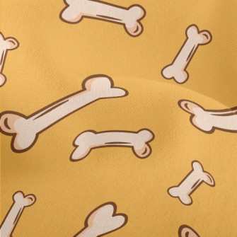 Cute Dog Bone Toy Lightweight Performance Linen