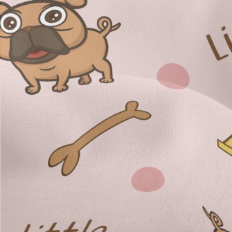Funny Cute Puppy Lightweight Performance Linen