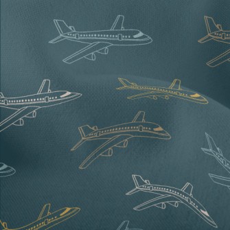 Color Line Airplane Lightweight Performance Linen