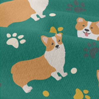 Cute Cartoon Corgi Modern Jersey
