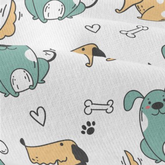 Cartoon Style Cute Puppy Modern Jersey