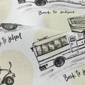 Hand Drawn Bus Sketch Modern Jersey