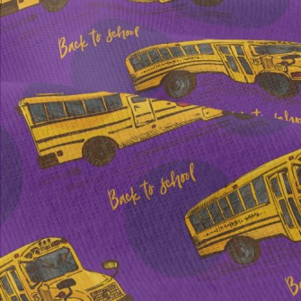Yellow School Bus On The First Modern Jersey