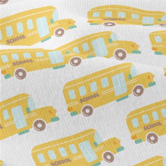 Cartoon School Bus Modern Jersey