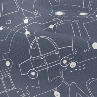 Transportation Line Doodles Modern Jersey