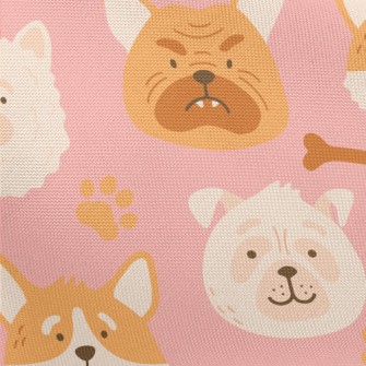 Cartoon Pet Puppy Pongee