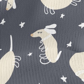 Dachshund On A Summer Night Stretch Jersey