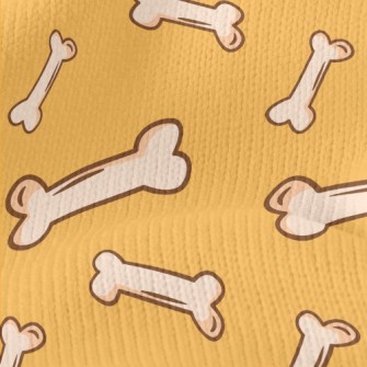 Cute Dog Bone Toy Stretch Jersey