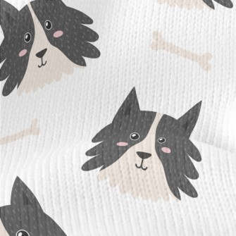 Smiling Shepherd Dog Stretch Jersey