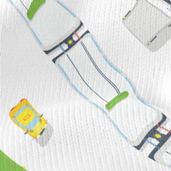 Transportation Top View Stretch Jersey